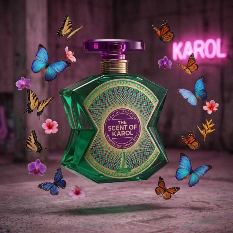 Perfume unisex The Scent of Karol de Metropolis, fragancia cítrica frutal y ámbar, Eau de Parfum 100 ml