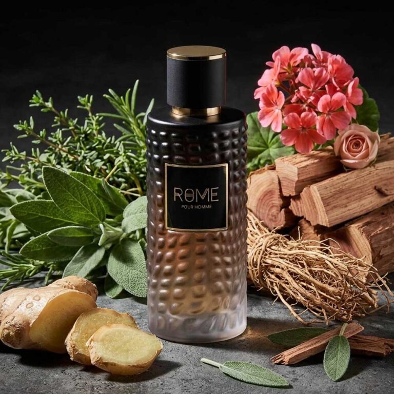 Perfume Rome Pour Homme de Mast, fragancia aromática y amaderada de vetiver para hombre, Eau de Parfum 100 ml