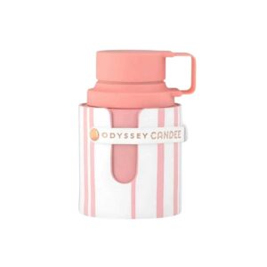 Frasco de Odyssey Candee de Armaf, Eau de Parfum floral frutal gourmand de fresa, frambuesa y caramelo, 100 ml