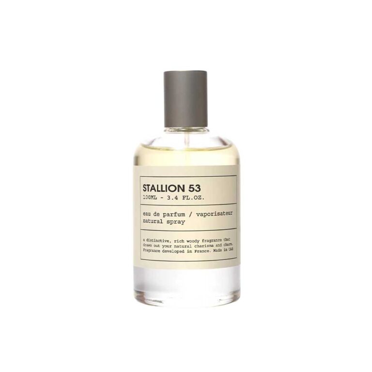 Frasco de Stallion 53 de Emper, Eau de Parfum amaderado y especiado de sándalo y cedro, 100 ml